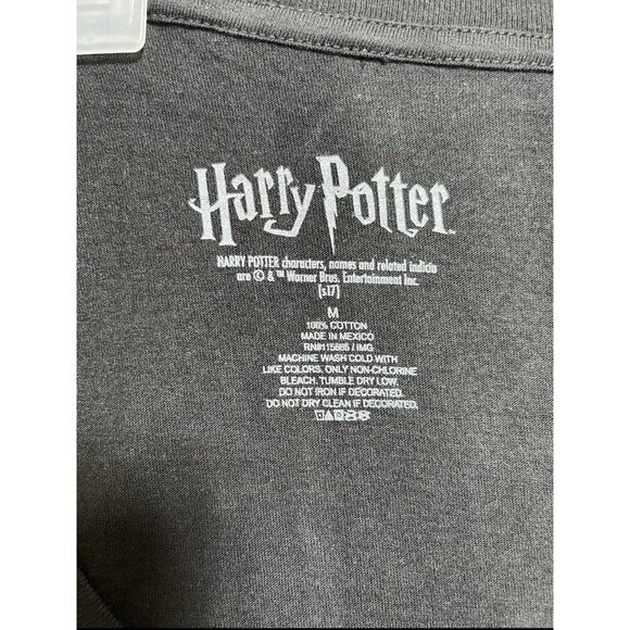 Harry Potter Adult T-Shirt Medium Black Men Women Tee  Short Sleeve,  I Swear - Picture 2 of 6
